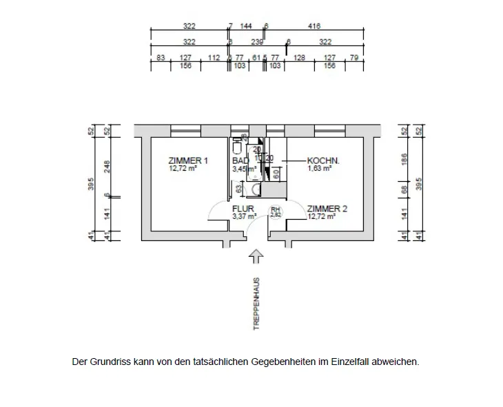 2-Zimmer-Wohnung in Johannisthal — photo 1
